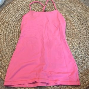 Lululemon Pink Long Tank Top